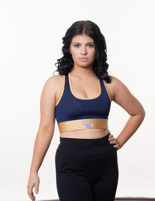 Sports bra - Gold - TOPTOP Dynamic