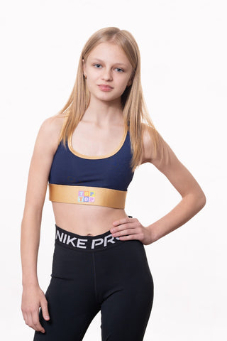Sports bra - Gold - TOPTOP Dynamic