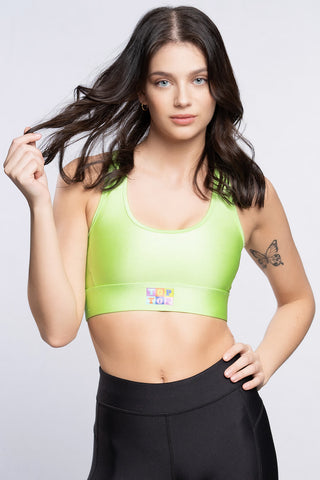 Sports bras - Lime - TOPTOP Passionate