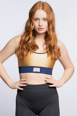 Sports bra - Gold - TOPTOP Dynamic