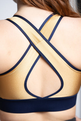Sports bra - Gold - TOPTOP Dynamic