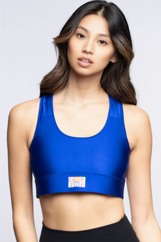 Sports bra - Royal blue - TOPTOP