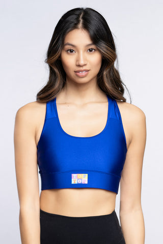 Sports bra - Royal blue - TOPTOP