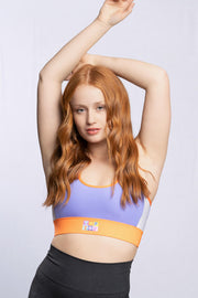 Sports bras - Orange lilac - TOPTOP Motivated
